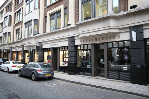 Savile Row kleermakers — Stockfoto