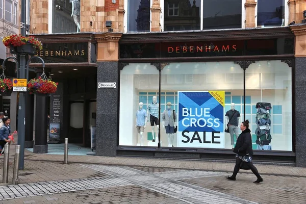 Debenhams універмагу — стокове фото