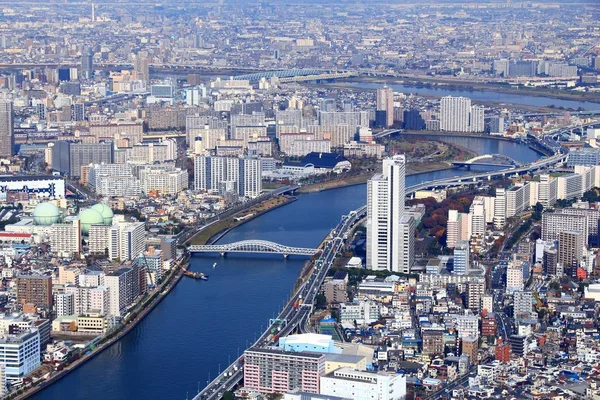 Tokyo stad i Japan — Stockfoto