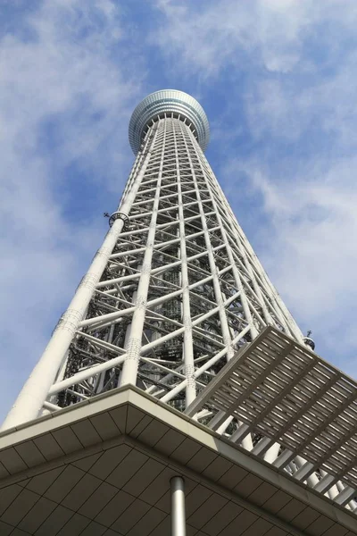 在日本 skytree — 图库照片