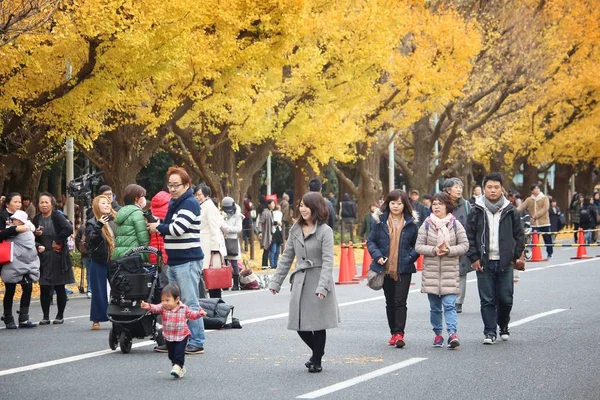 Jesienią Tokio w Japonii — Zdjęcie stockowe