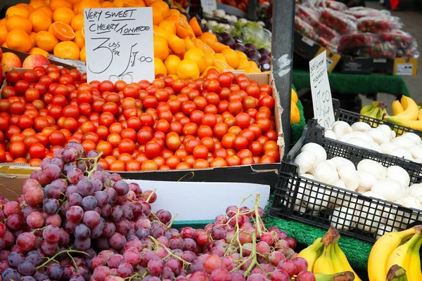 蔬菜市场、 联合王国 — 图库照片