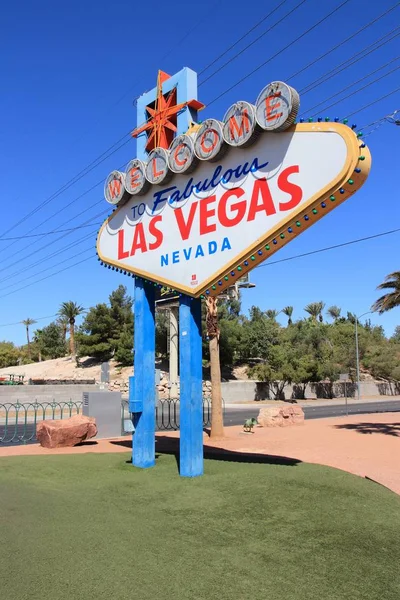 Las Vegas Bienvenido —  Fotos de Stock