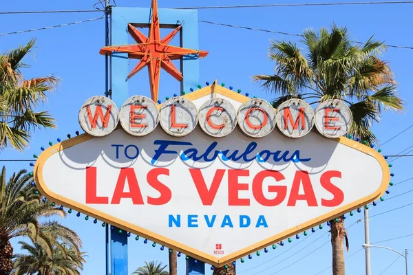 Benvenuti a Las Vegas — Foto Stock