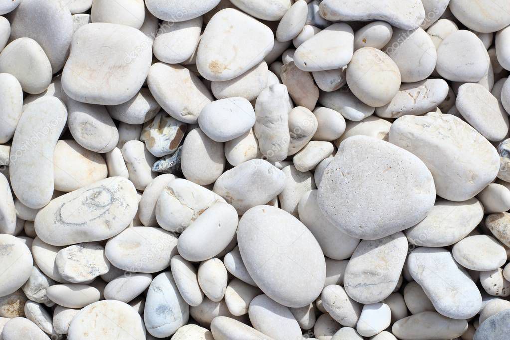 Zen background pebbles