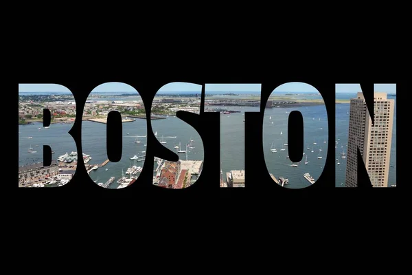 Boston, Usa - podróże znak — Zdjęcie stockowe