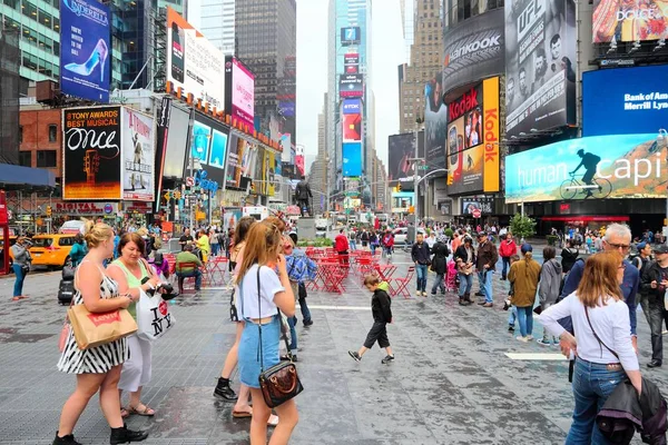 Times Square - vista sulla città — Foto Stock