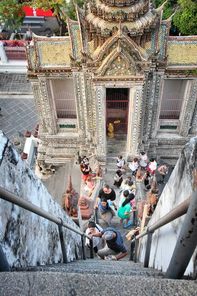 Turistika v Bangkoku - Wat Arun — Stock fotografie
