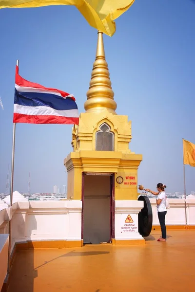 Zlaté hory, bangkok — Stock fotografie