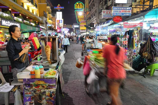 Bangkok éjszakai - városra — Stock Fotó