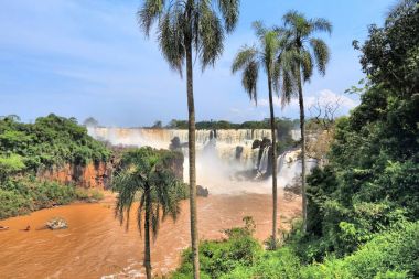Argentina nature waterfalls clipart