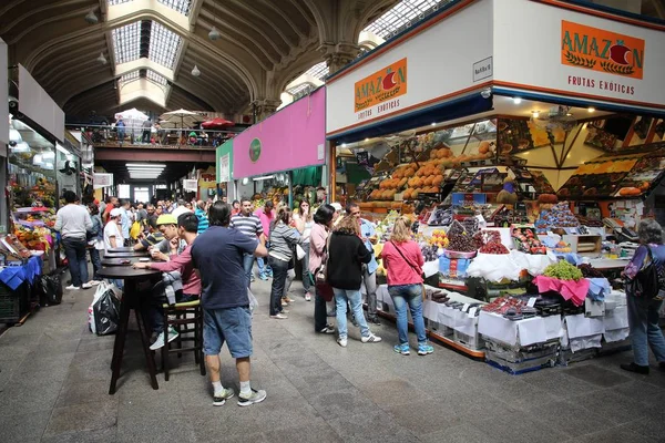 Рынок Сан-Паулу — стоковое фото