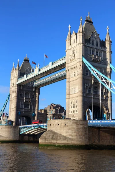 Tower bridge, Londýn — Stock fotografie