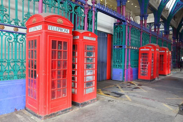 Telefon London, Velká Británie — Stock fotografie