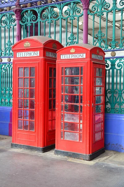 イギリス ロンドン電話 — ストック写真