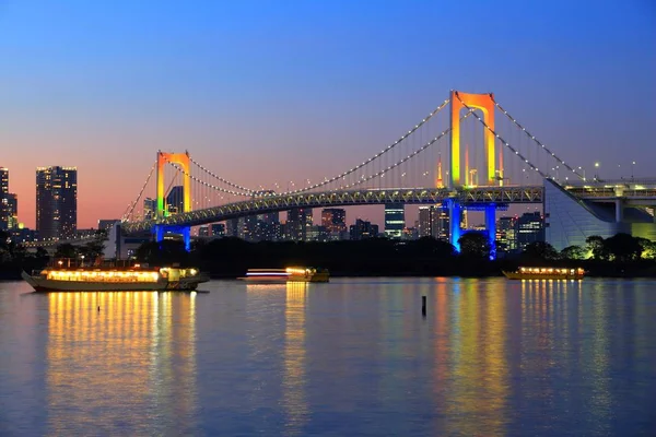 De brug van de regenboog, tokyo — Stockfoto