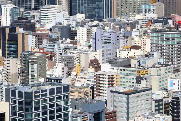 Město tokyo v Japonsku — Stock fotografie