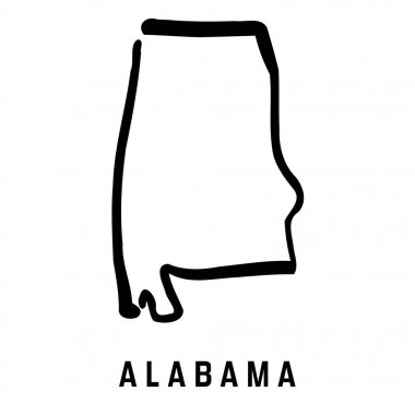 Arizona logo - basit harita vektör