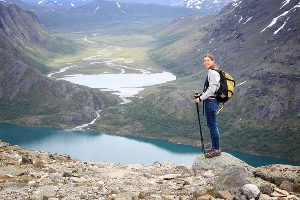 Noorwegen Besseggen trail — Stockfoto