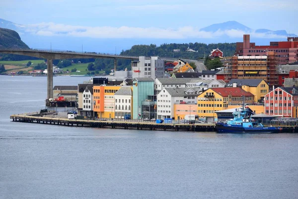 Město Kristiansund, Norsko — Stock fotografie