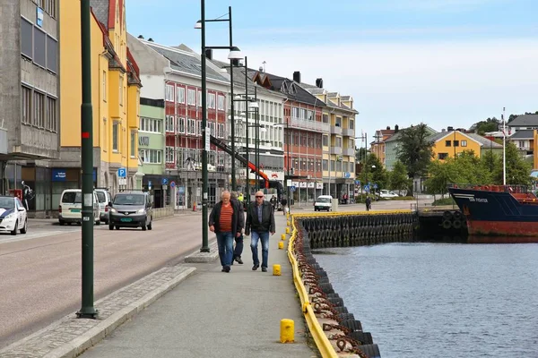 Kristiansund - landmark het platform — Stockfoto