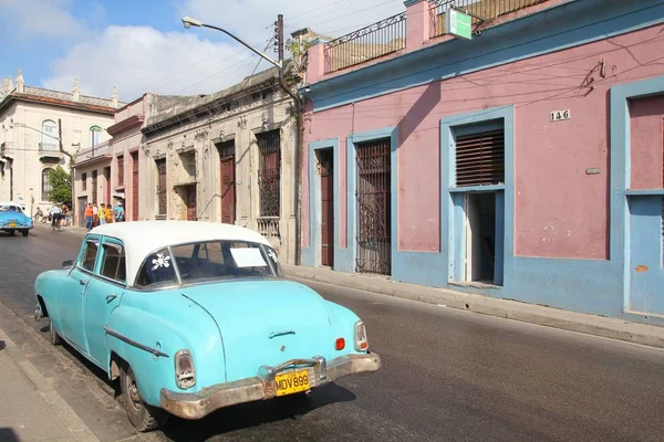 Куба ретро-автомобіль — стокове фото
