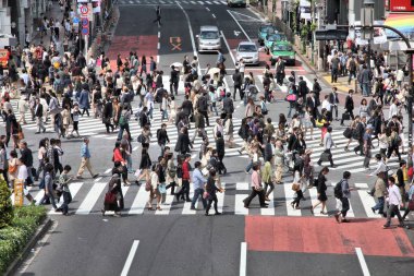 Tokyo kalabalık, Japonya