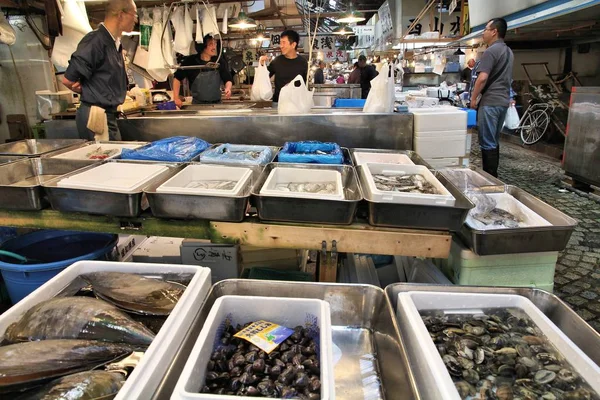 Japan skaldjur — Stockfoto