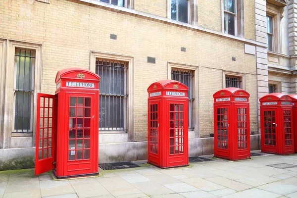 Τηλέφωνο Λονδίνο, Ηνωμένο Βασίλειο — Φωτογραφία Αρχείου