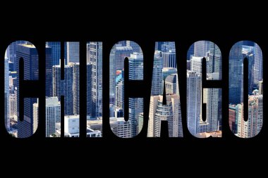 Chicago işareti - seyahat metin