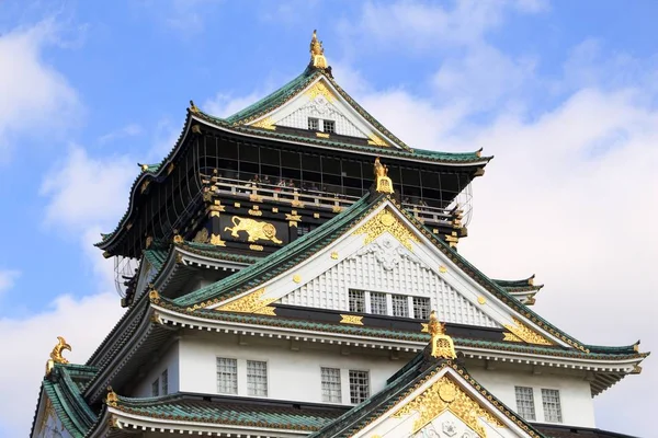 Osaka, Castillo de Japón —  Fotos de Stock