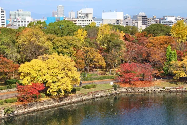 Podzim Osaka v Japonsku — Stock fotografie
