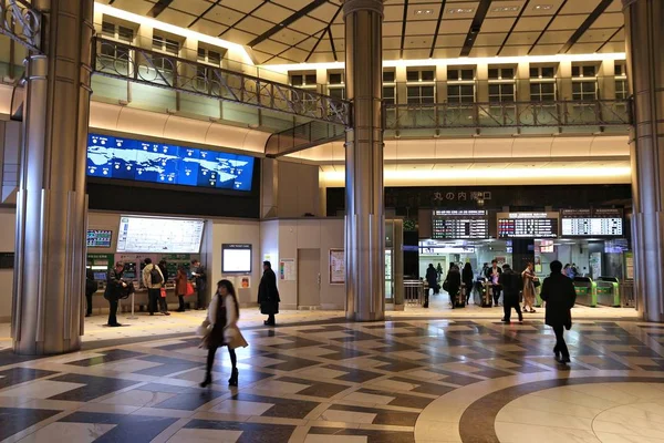 Токийский вокзал — стоковое фото