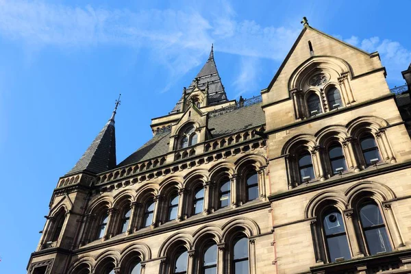Manchester, Egyesült Királyság városháza — Stock Fotó
