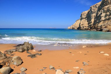 Matala Red Beach