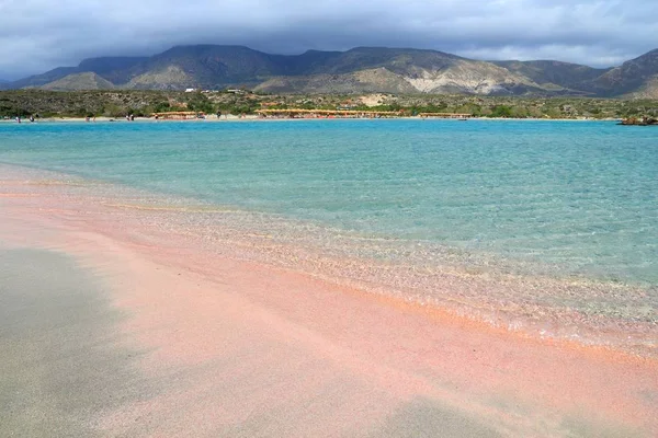 Crete roze zand — Stockfoto