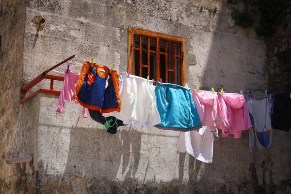 Tvätt i Italien — Stockfoto