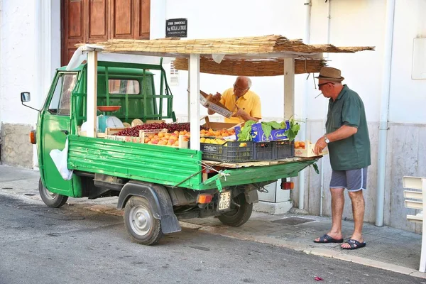 Owoc ciężarówka, Włochy — Zdjęcie stockowe