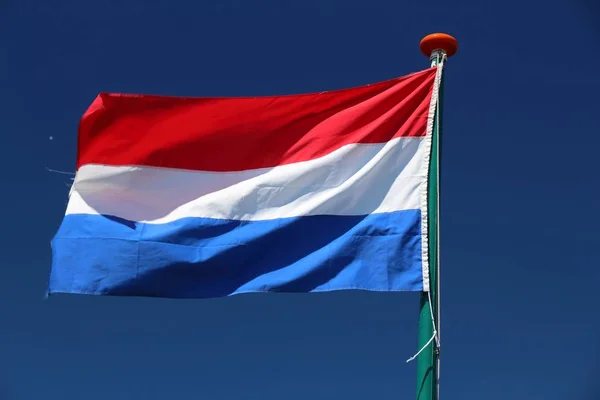 네덜란드 국기 극 — 스톡 사진