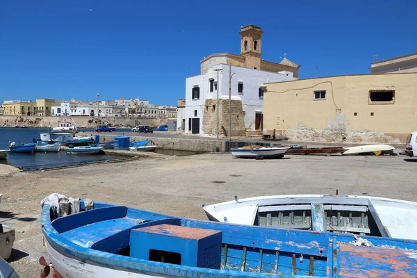 Gallipoli, İtalya - eski mimari — Stok fotoğraf