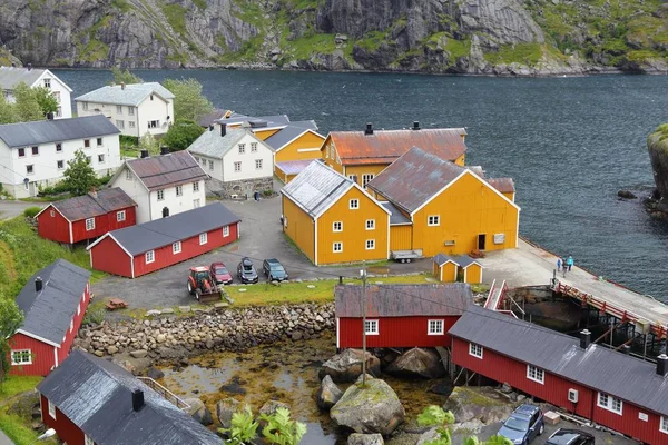 Nusfjord, Lofoten, Norway — Stok fotoğraf