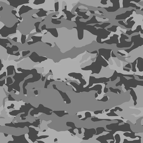 Camouflage grigio - grafica vettoriale — Vettoriale Stock