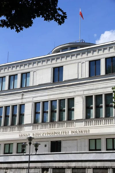 Edificio del Senado polaco — Foto de Stock