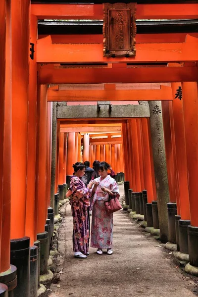 Japonia kultura - Fushimi Inari — Zdjęcie stockowe