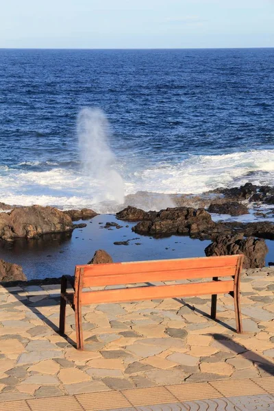 Gran Canaria blowhole — Foto Stock
