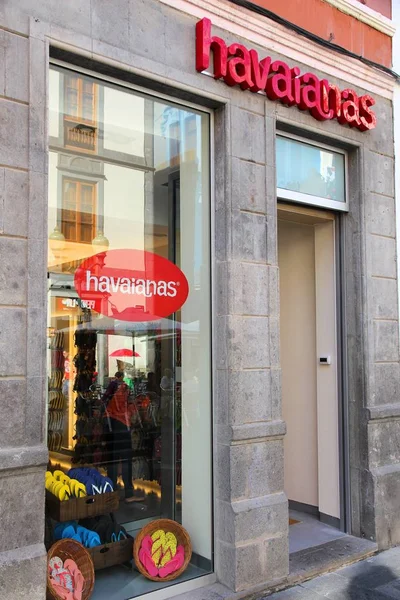 Havaianas Shop - Canarische eilanden — Stockfoto