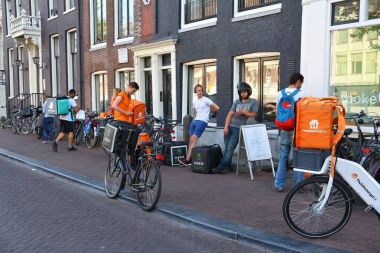 Bisiklet food teslim