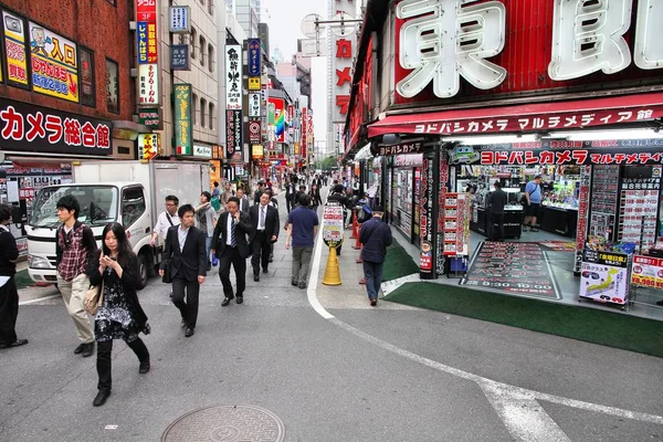 Tokyo shopping, Japan — Stockfoto