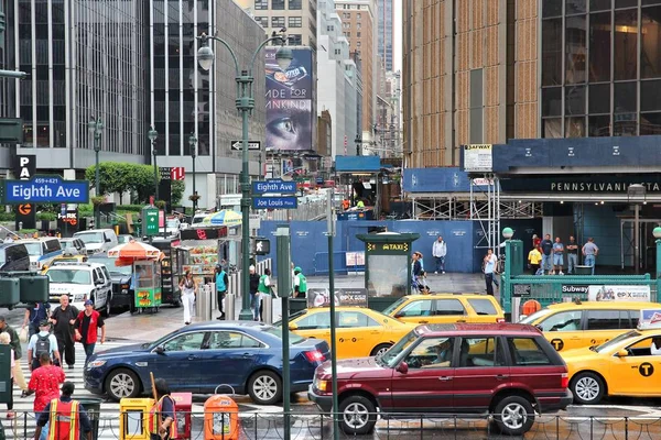 Octava Avenida, Ciudad de Nueva York — Foto de Stock