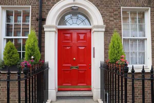 London door, United Kingdom — Stock Photo, Image